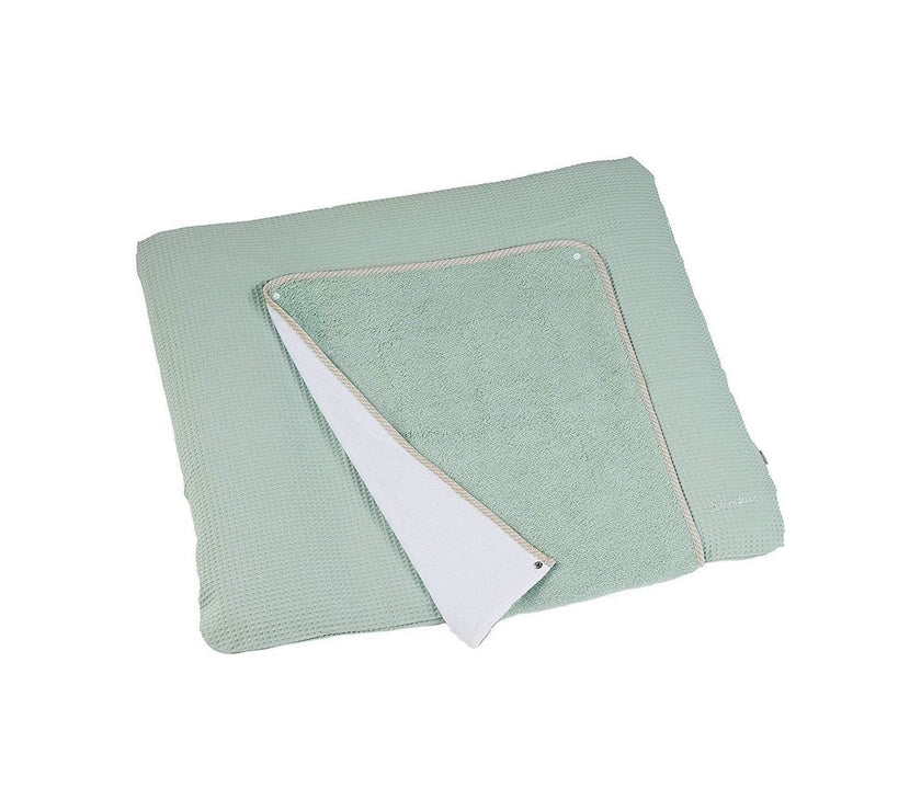 Sterntaler Changing Mat Cover - Baylee Green (72x85 cm) | Little Baby.