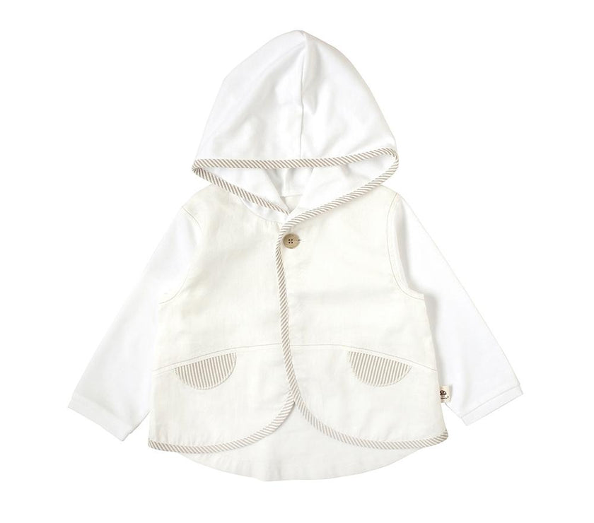 Hoppetta UV Cut Parker White | Little Baby.