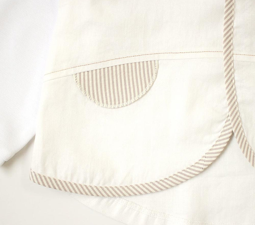 Hoppetta UV Cut Parker White | Little Baby.