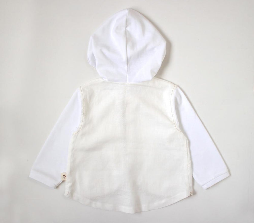 Hoppetta UV Cut Parker White | Little Baby.