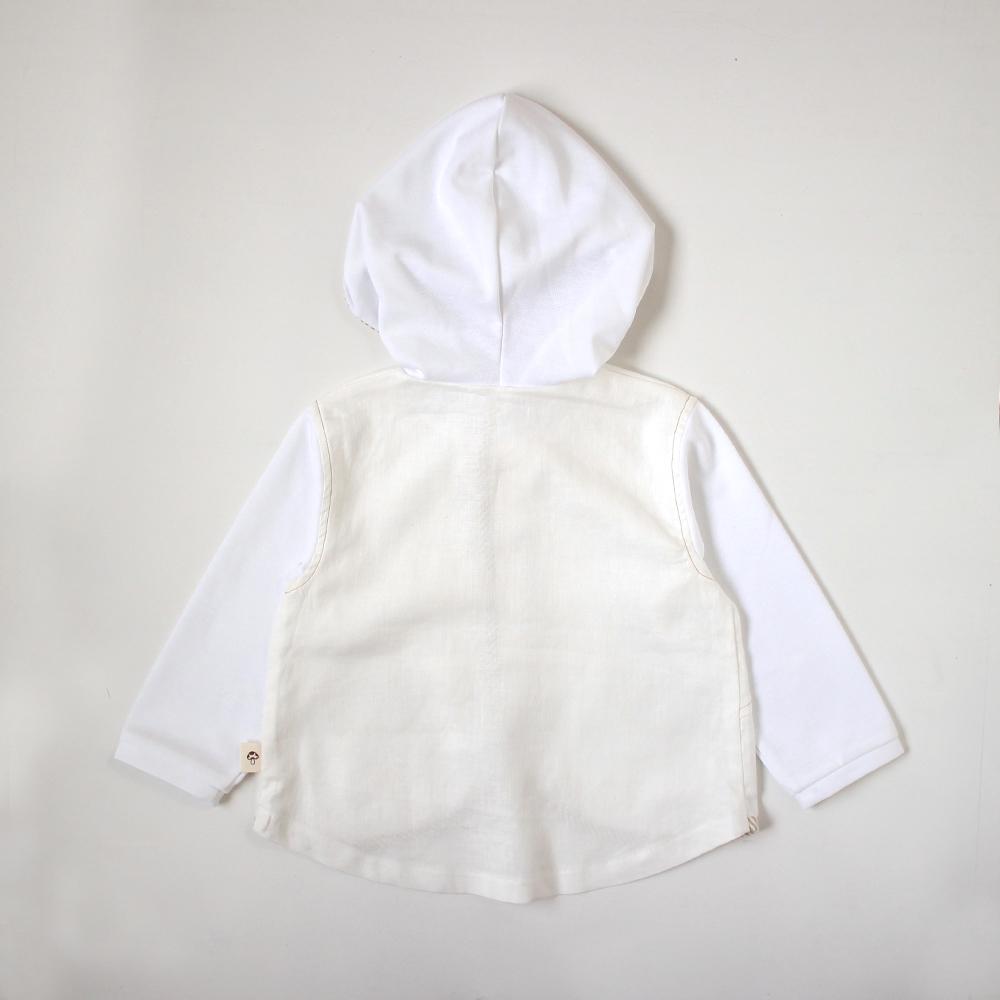 Hoppetta UV Cut Parker White | Little Baby.