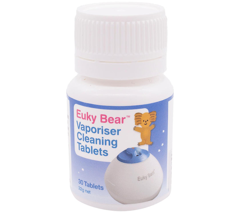 Euky Bear Steam Vaporiser Cleaning Tablets 30s | Little Baby.