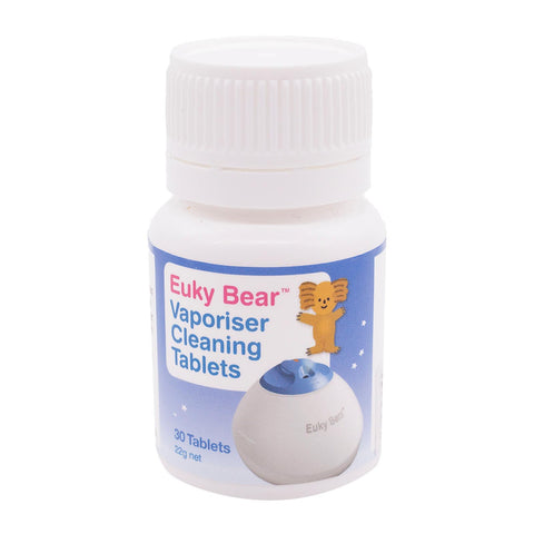 Euky Bear Steam Vaporiser Cleaning Tablets 30s | Little Baby.