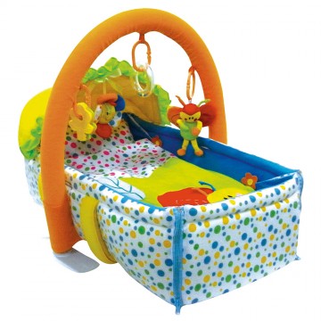 Lucky Baby Colourful Bug 2-in-1 Moses Basket