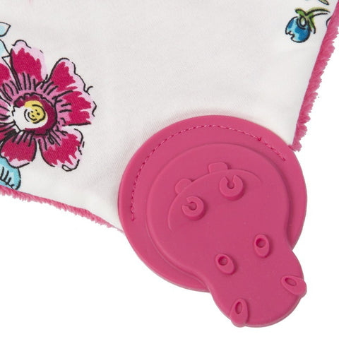 Cheeky Chompers Comfortchew Comforter - Anna Floral | Little Baby.