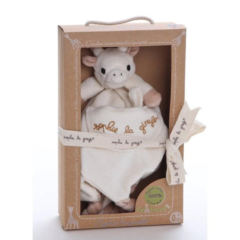Sophie la girafe So'Pure Comforter with Pacifier Holder | Little Baby.