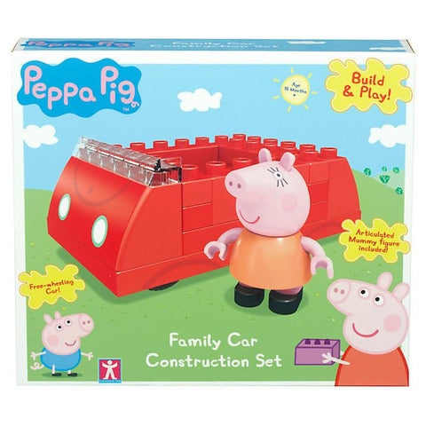 PEPPA PIG - Family Car Construction Set | Little Baby.