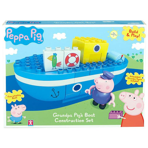 PEPPA PIG - Grandpa Pig's Boat Construction Set | Little Baby.
