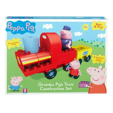 PEPPA PIG - Grandpa Pig’s Train Construction Set | Little Baby.