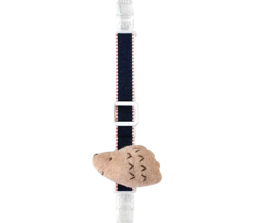 Hoppetta Convenient Clip with Plush Toy - Risu | Little Baby.