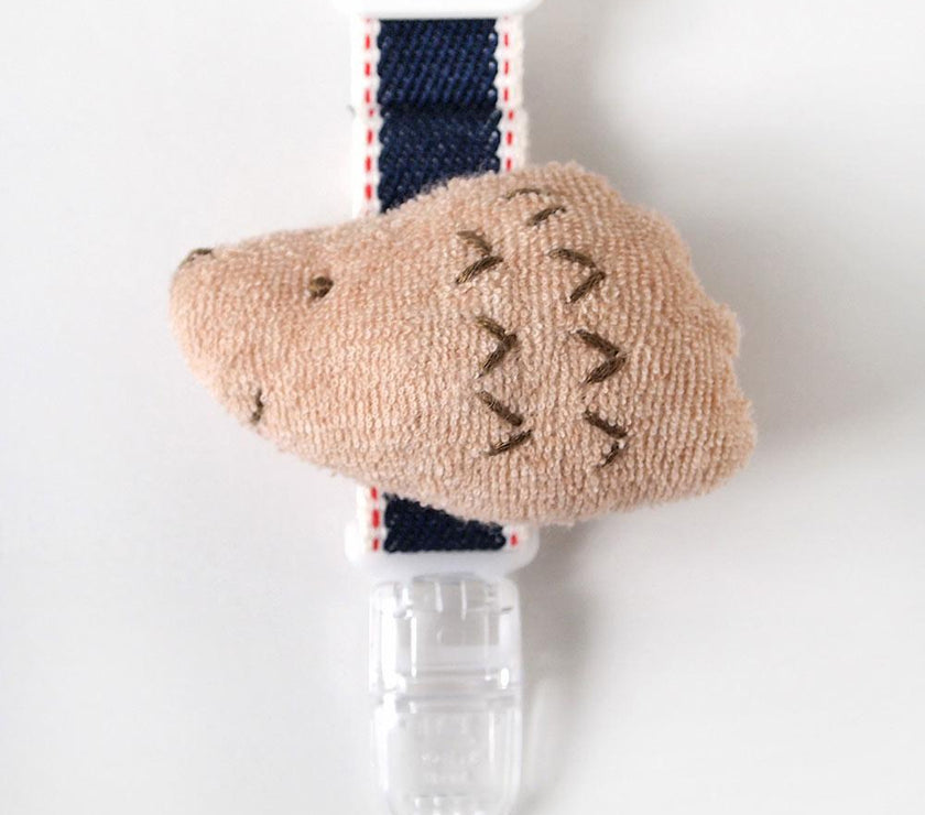 Hoppetta Convenient Clip with Plush Toy - Risu | Little Baby.