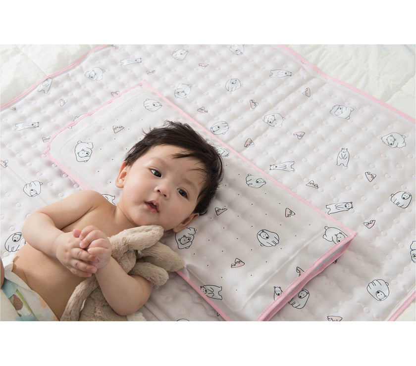 Hi Jell-O Cool Mat - Polar Bear Pink | Little Baby.