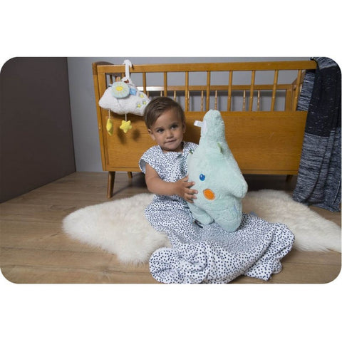 Snoozebaby Cuddle Cushion - Mint Jill | Little Baby.