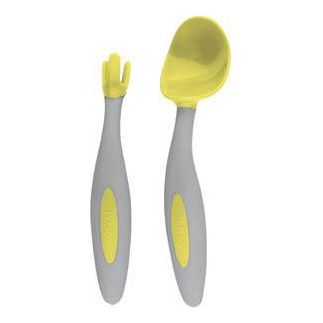 B.Box Toddler Cutlery Set - Lemon Sherbet | Little Baby.