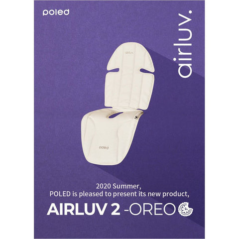 Poled Premium AirLuv Oreo Refreshing Air Wind Seat Liner (USB chargeable) | Little Baby.