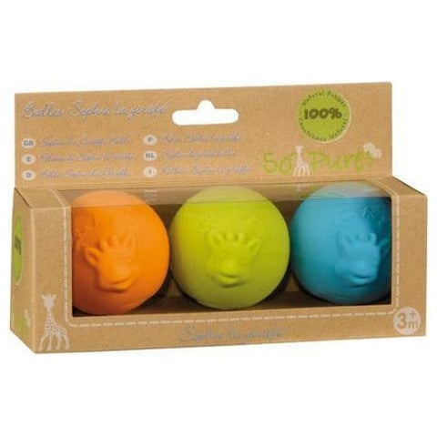 Sophie the Giraffe So'Pure Organic Balls (Development Toys) | Little Baby.