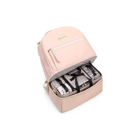 Petunia Pickle Bottom Axis Backpack: Blush Leatherette (Exclusive) | Little Baby.