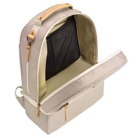 Petunia Pickle Bottom Axis Backpack: Sand (Exclusive) | Little Baby.
