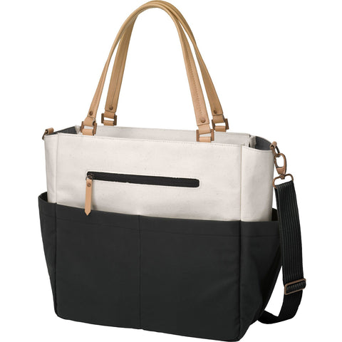 Petunia Pickle Bottom Downtown City Carryall - Birch/Black | Little Baby.