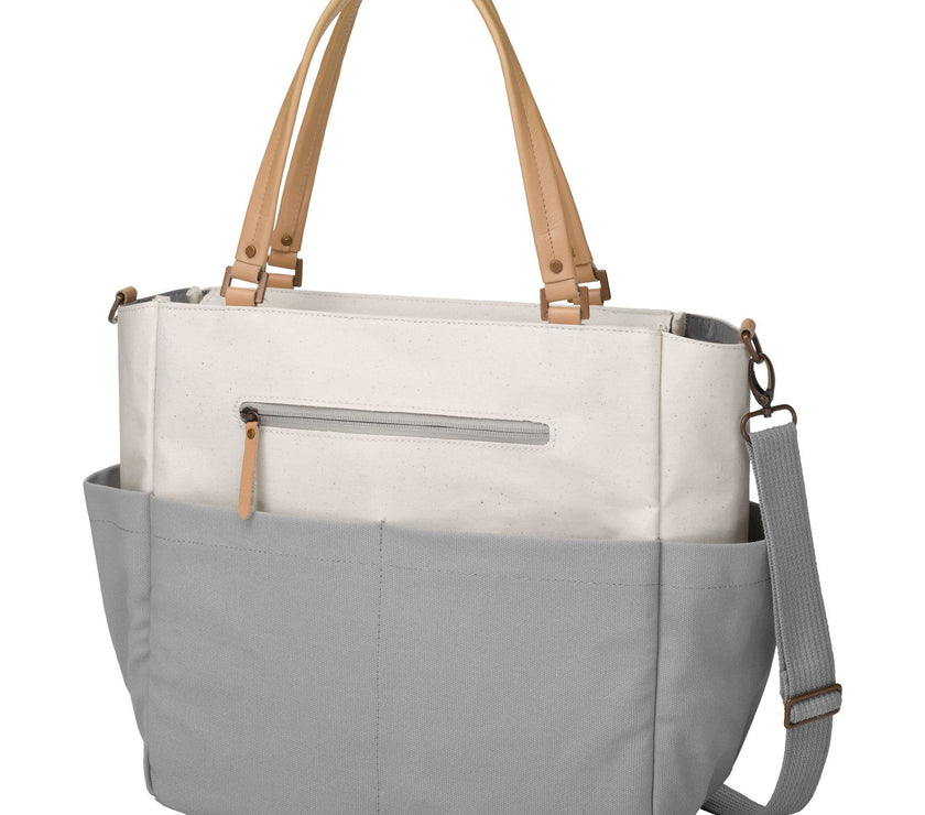 Petunia Pickle Bottom Downtown City Carryall - Birch/Stone | Little Baby.