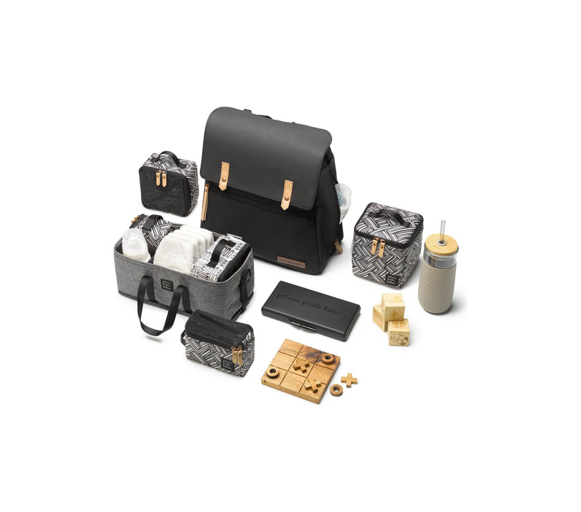 Petunia Pickle Bottom META Backpack - Black (Exclusive) - w/ GWP Free Gifts | Little Baby.