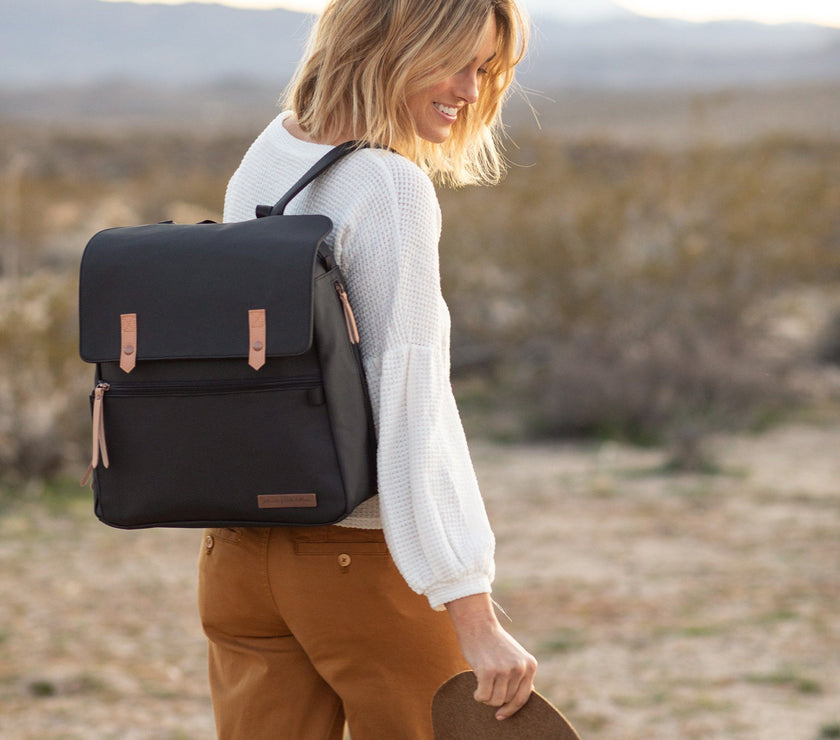 Petunia Pickle Bottom META Backpack - Black (Exclusive) - w/ GWP Free Gifts | Little Baby.