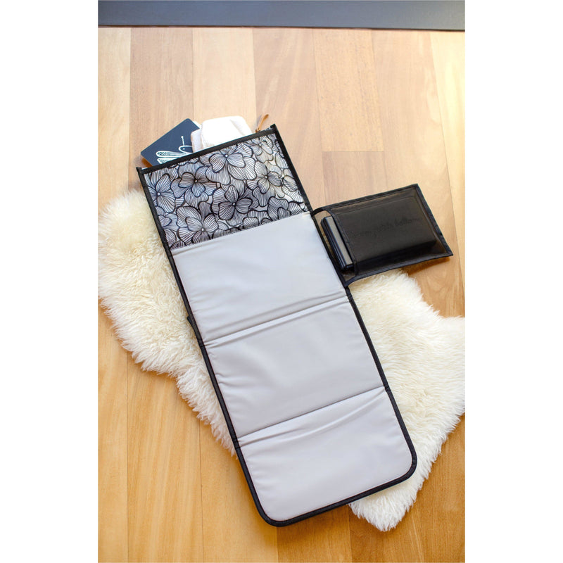 Petunia Pickle Bottom Nimble Changer Clutch: Bordeaux Blooms | Little Baby.