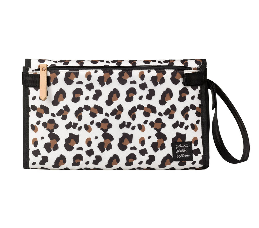 Petunia Pickle Bottom Nimble Changer Clutch: Leopard | Little Baby.