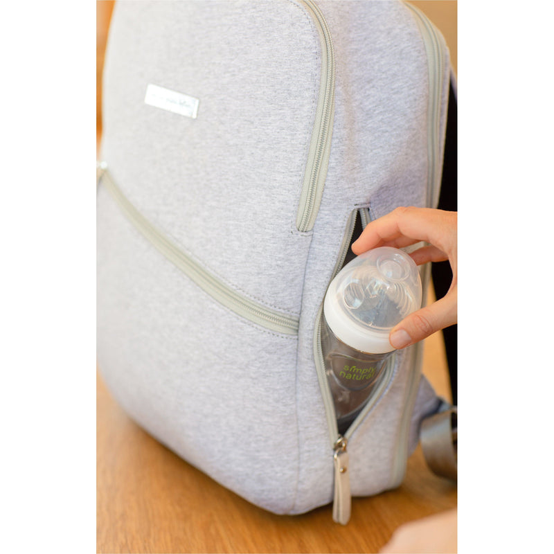 Petunia Pickle Bottom Work + Play Backpack - Grey Neoprene | Little Baby.