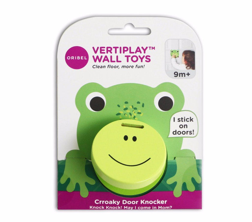 Oribel VertiPlay™ Door Knocker - Crroaky | Little Baby.