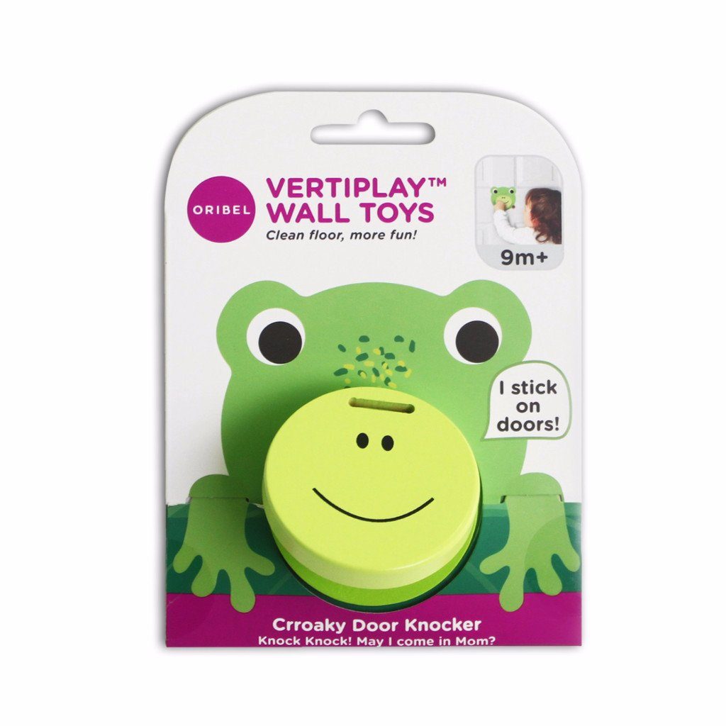 Oribel VertiPlay™ Door Knocker - Crroaky | Little Baby.