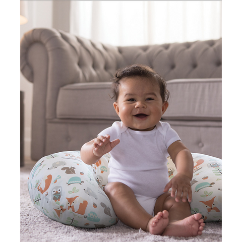 Chicco Boppy Pillow Cotton with Slipcover - Woodland | Little Baby.