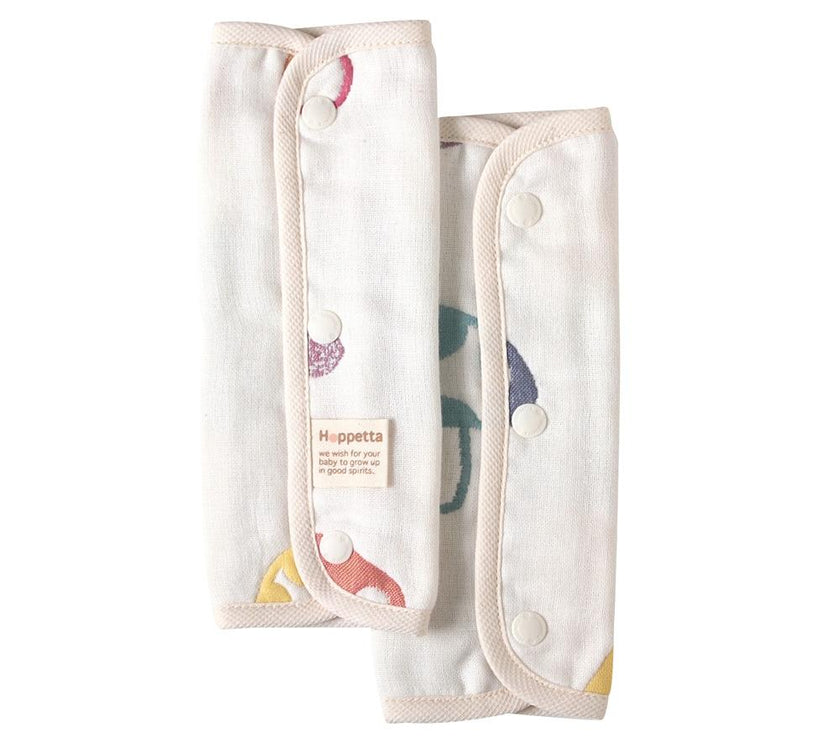 Hoppetta Champignon 6-fold Gauze Drool Pad Long | Little Baby.