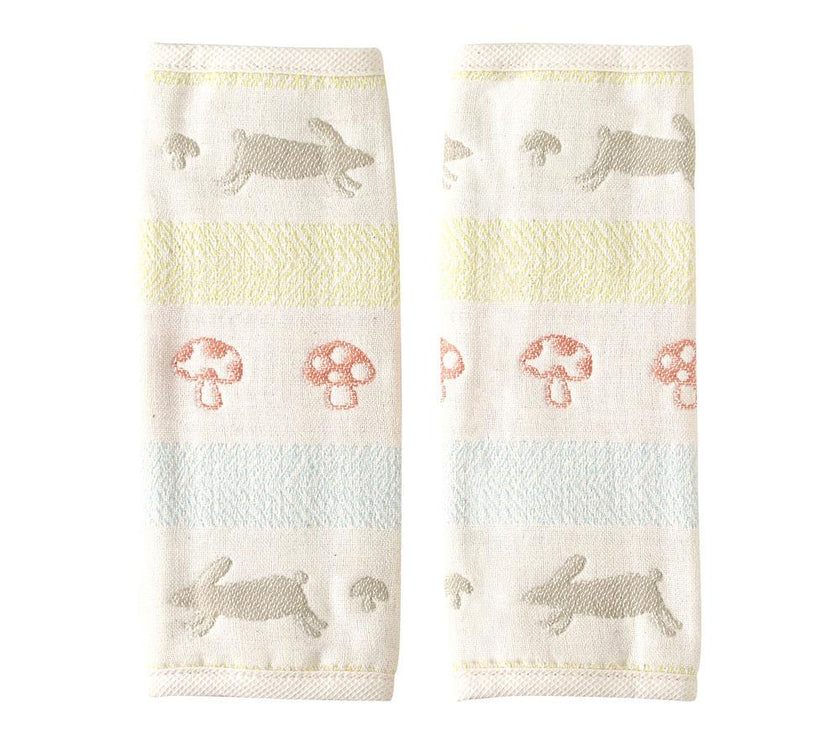 Hoppetta Lapin 6-fold gauze drool pad long | Little Baby.