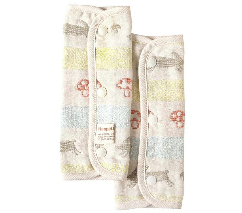 Hoppetta Lapin 6-fold gauze drool pad long | Little Baby.
