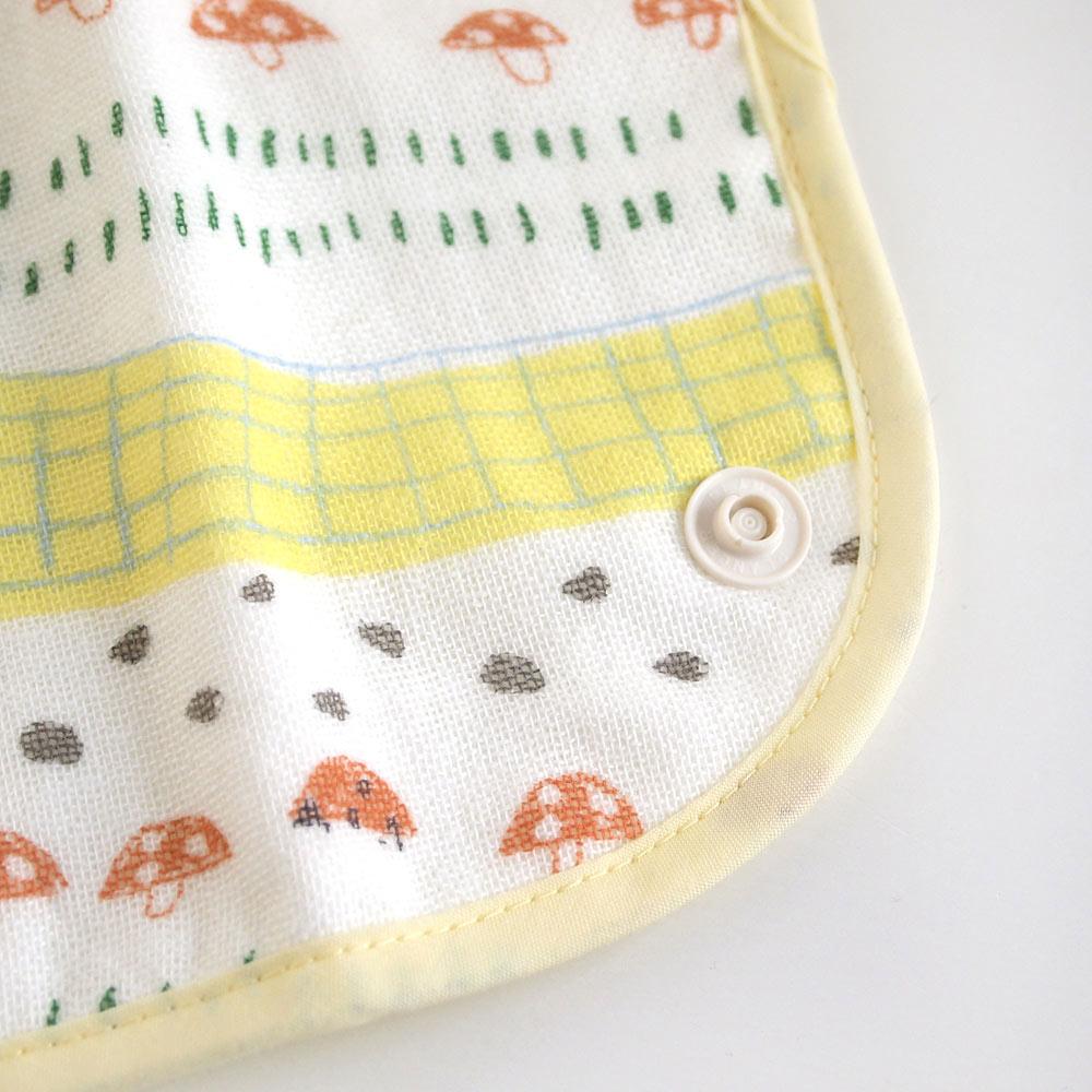 Hoppetta Tanta Fluffy Gauze Drool Pad - Ladybug | Little Baby.