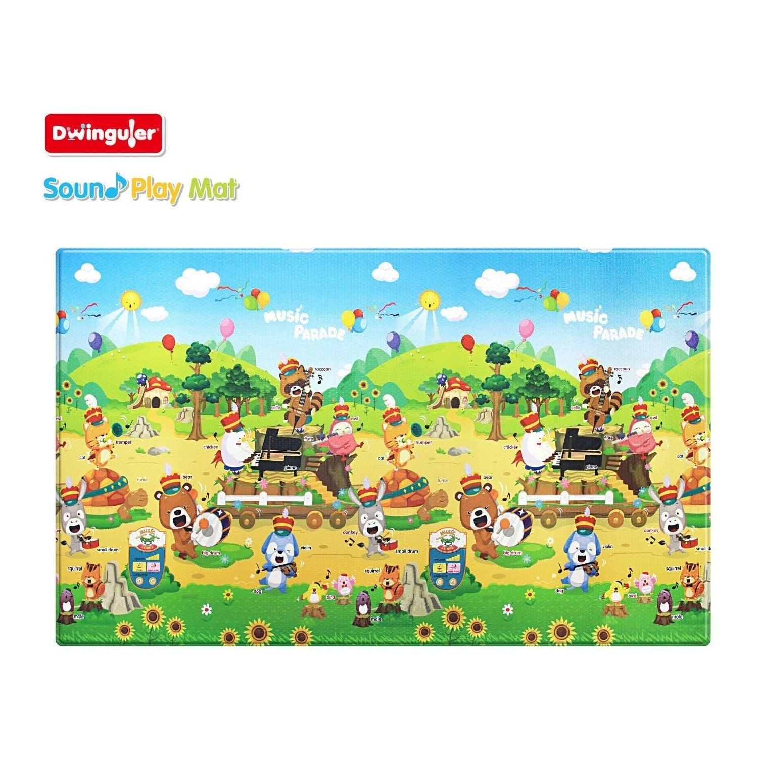 Dwinguler Musical Parade Talking Sound Mat with Pen | Little Baby.