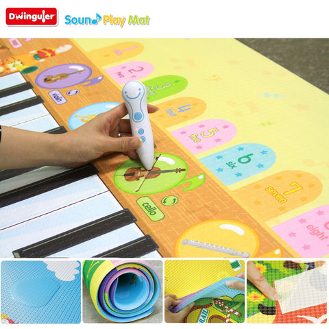 Dwinguler Musical Parade Talking Sound Mat with Pen | Little Baby.