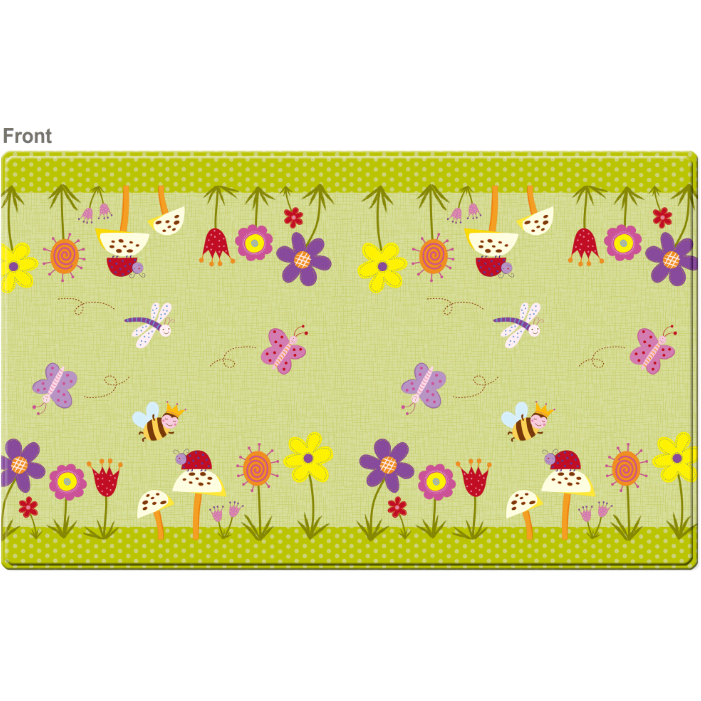 Dwinguler Garden Delight Green Playmat Size M15 | Little Baby.