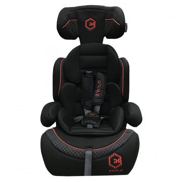 Lucky Baby Evolo™ Safety Carseat - Black-3