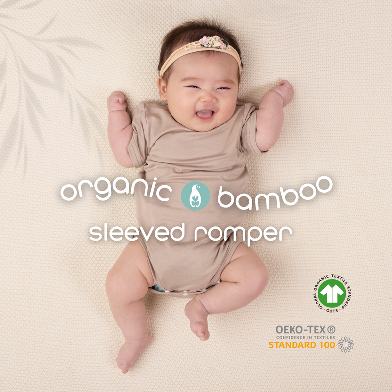 Elly Milley Organic Bamboo Baby Romper-1