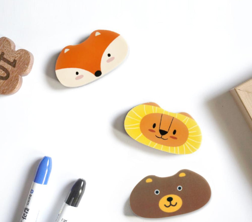 Noriter Board Animal Eraser (Choose a Design) | Little Baby.