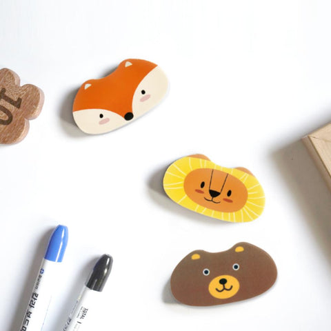 Noriter Board Animal Eraser (Choose a Design) | Little Baby.