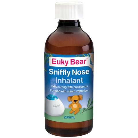 [Bundle] Euky Bear Steam Vaporiser + Euky Bear Sniffly Nose Inhalant 200ml