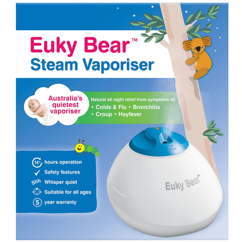 [Bundle] Euky Bear Steam Vaporiser + Euky Bear Sniffly Nose Inhalant 200ml