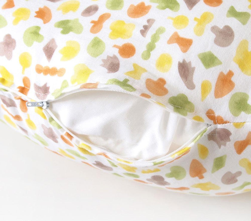 Hoppetta Breast Feeding Pillow - Polka Yellow | Little Baby.