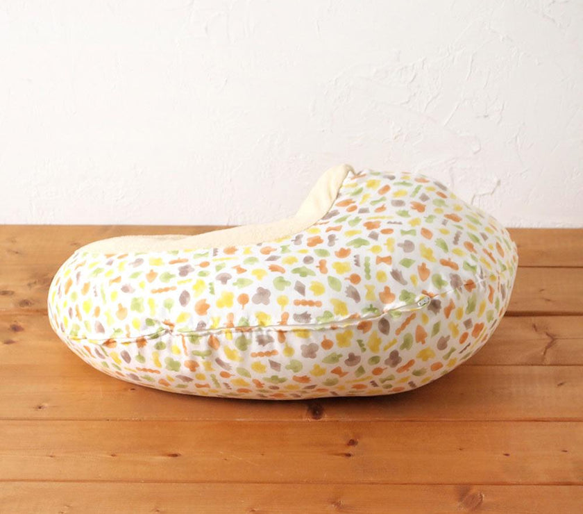 Hoppetta Breast Feeding Pillow - Polka Yellow | Little Baby.