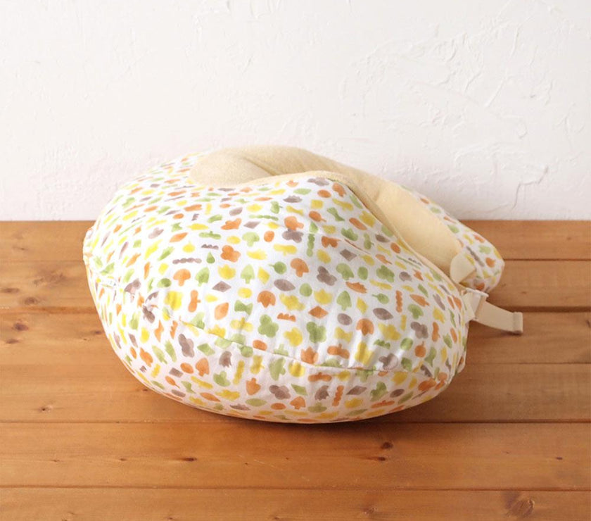 Hoppetta Breast Feeding Pillow - Polka Yellow | Little Baby.