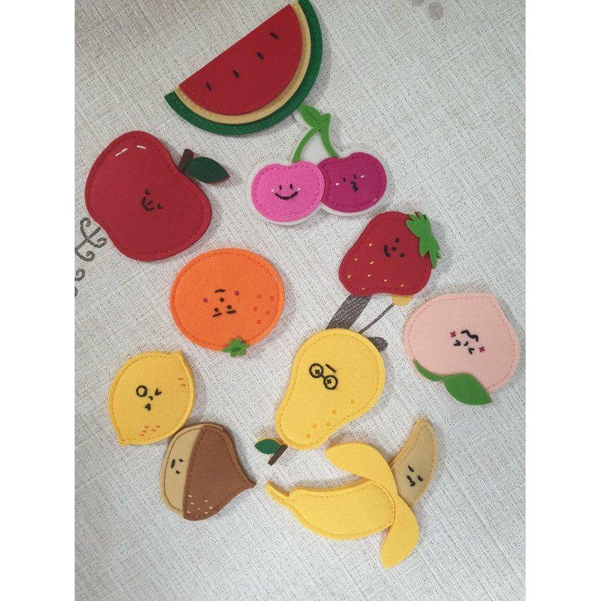 Noriterboard Felt Magnet - Fruits (New)