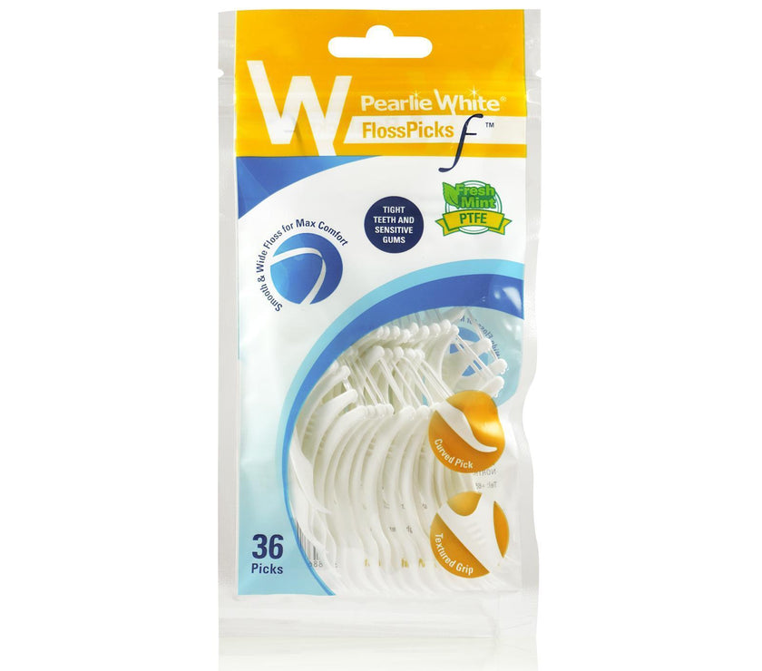 FlossPick F | 2-IN-1 PTFE Mint Flosser 36pcs | Little Baby.